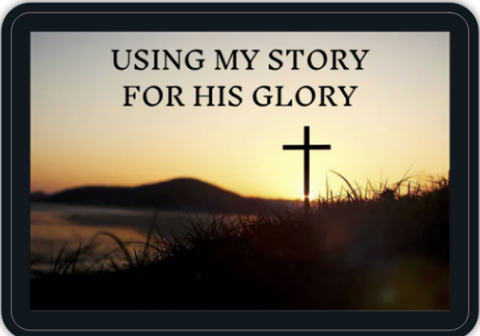 My Story For His Glory Sticker