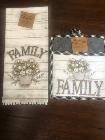 Family Themed Kitchen Set
